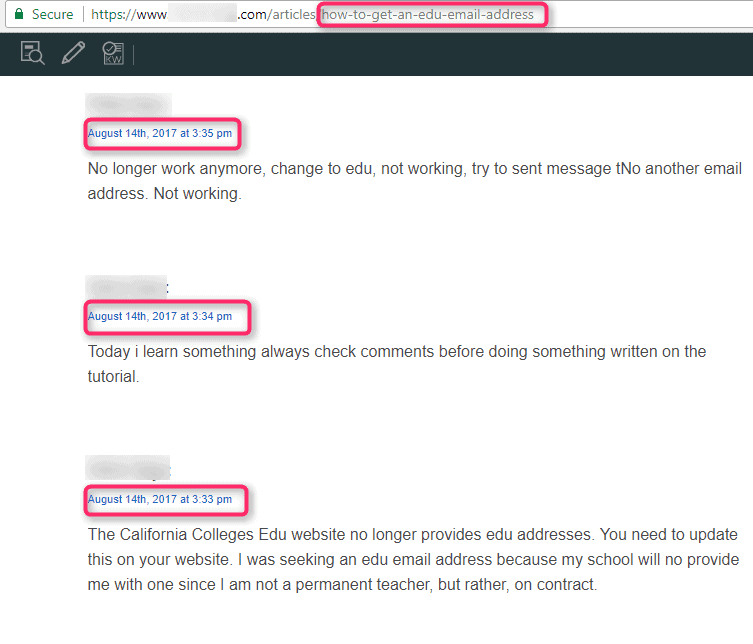 Edu Email Address