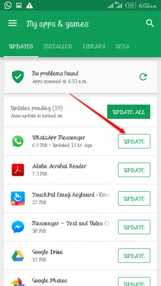 Delete WhatsApp Unseen Messages
