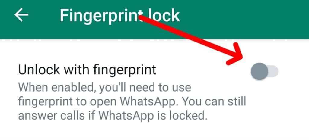 how to lock whatsapp on android  