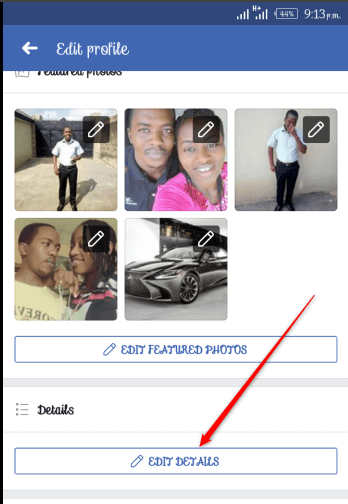 Facebook account created date