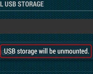 How to Safely Eject OTG USB From Android Phone