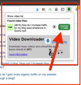 How to download video uploaded to Quora