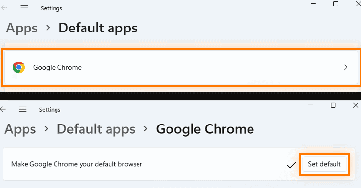 How to Make Chrome Default Browser