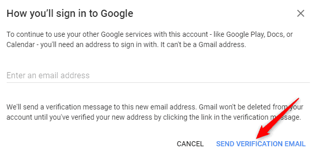 Remove Google Account