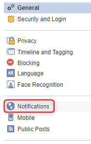 Facebook Notifications