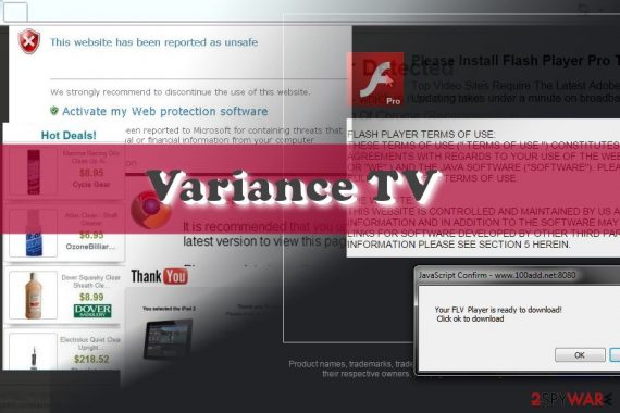 Noad VarianceTV Adware