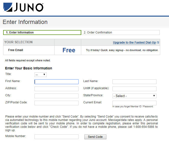 Juno Webmail