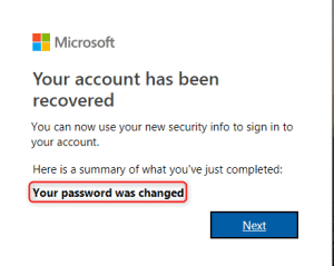 Windows 10 password reset