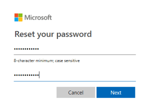 Windows 10 password reset