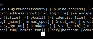 SSH Windows