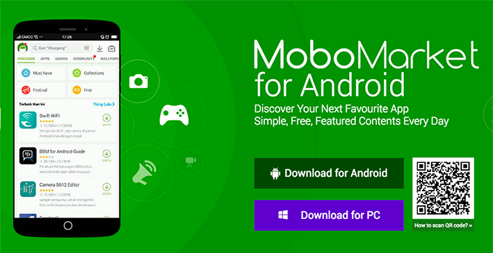 MoboMarket app