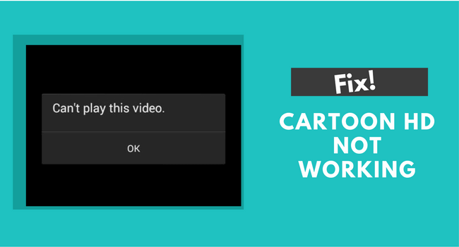 Cartoon HD not working