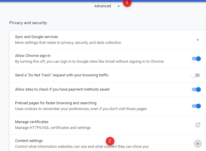 Access Chrome Extensions