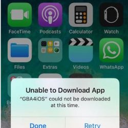 GBA4iOS won't Download