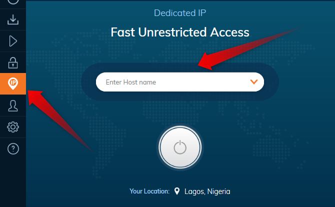 Set up dedicated IP address