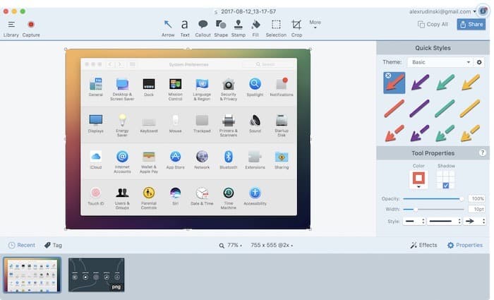 Snipping tool