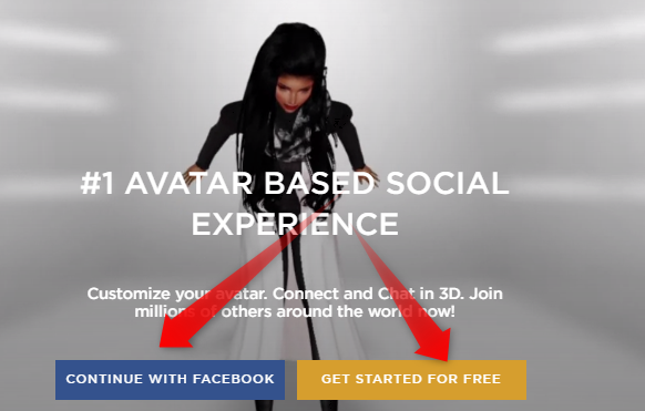 Create IMVU account
