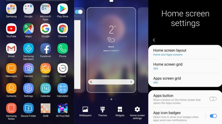 Samsung Launcher UI One APK