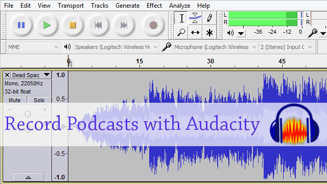 How to Record A Podcast Using Audacity