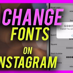 Instagram font changer
