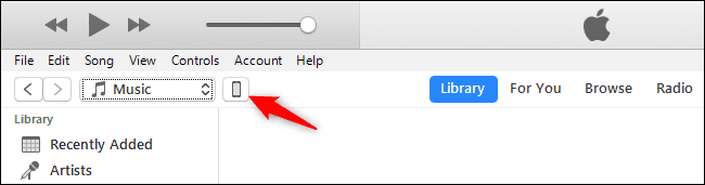 backup iphone on itunes