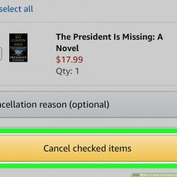 How to cancel an Amazon order