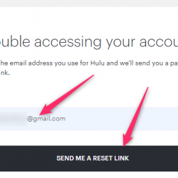 Forogt Hulu Password