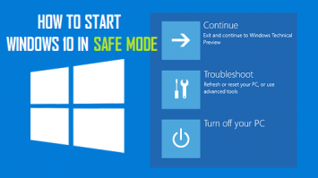 start windows 10 in safe mode