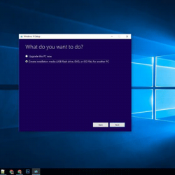 Windows 10 media creation tool