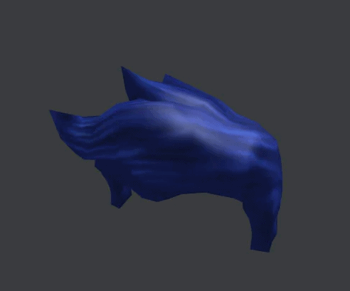 True Blue Hair