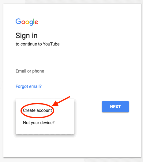How to set up a Youtube Channel
