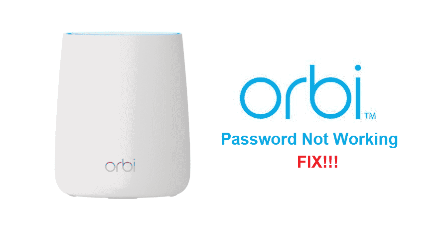 change the Orbi Router password