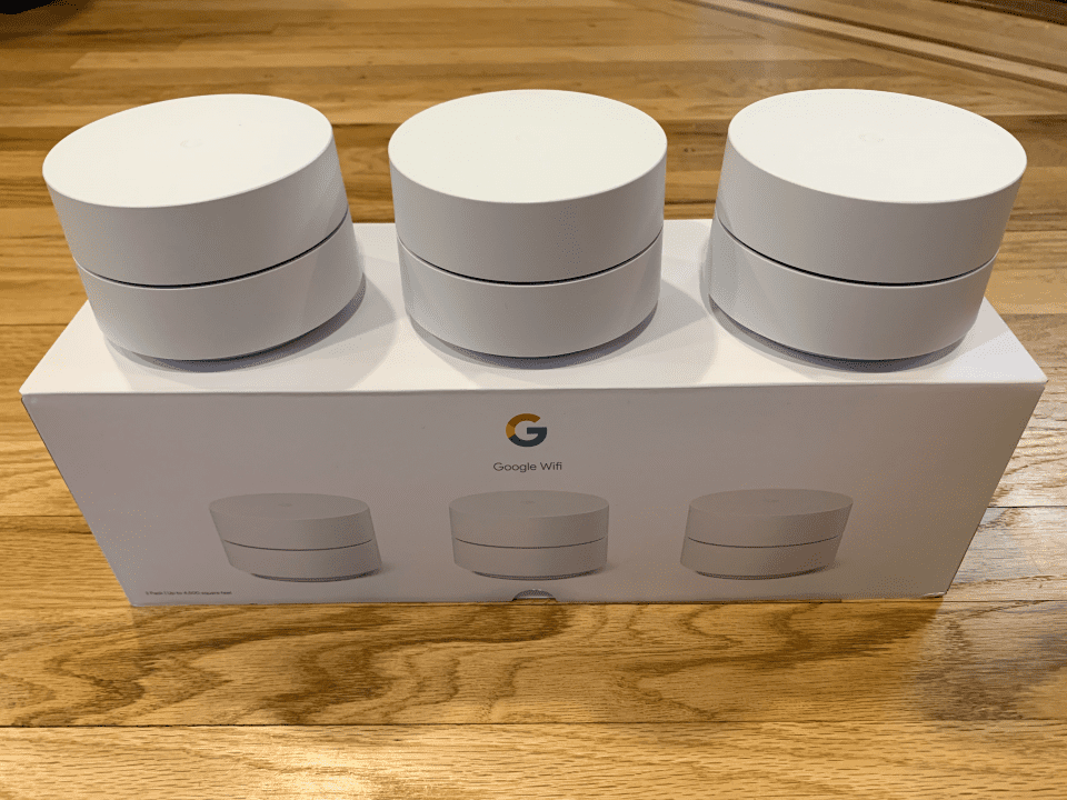 Google Wi-Fi flashing orange light