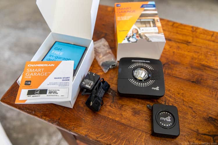 install myQ smart garage door opener