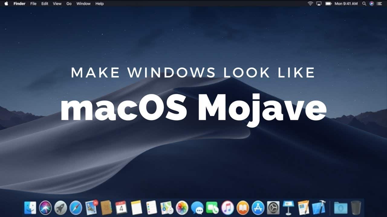 How to Make Windows Look Like Mac