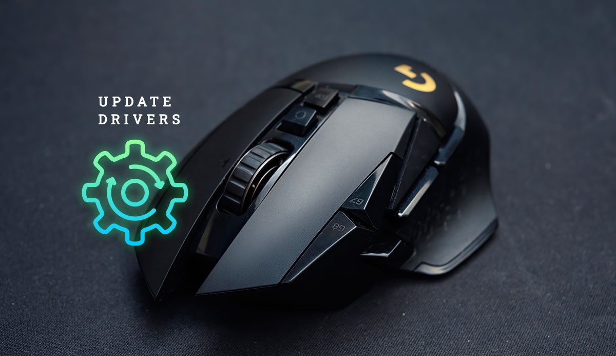 how to update your Logitech mouse driver on Windows