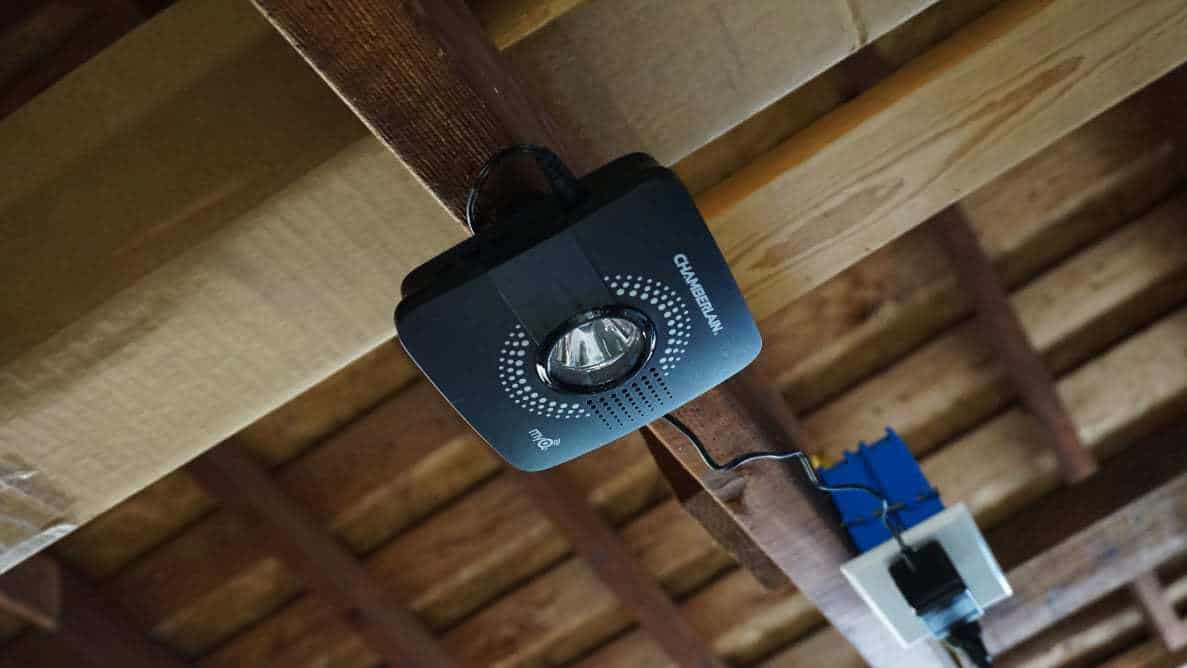 install myQ smart garage door opener