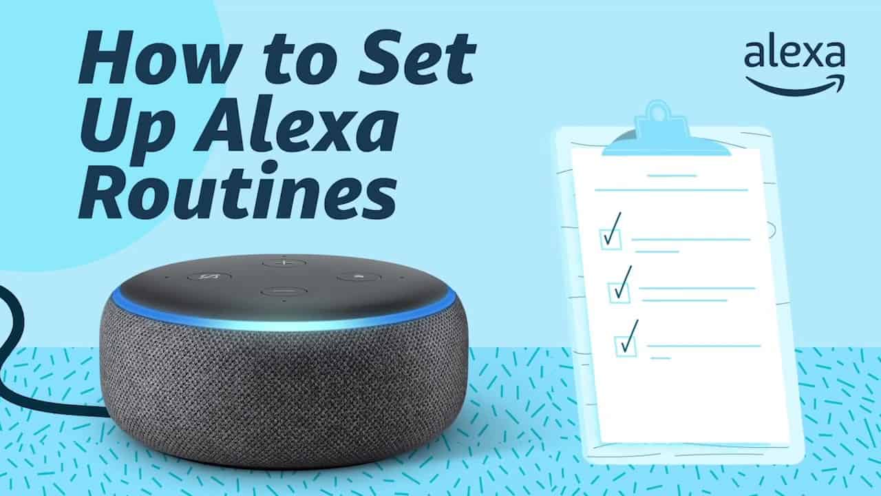 set up routines on Alexa devices