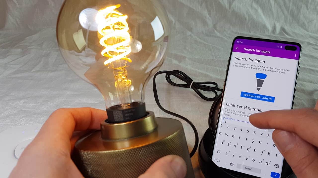 Reset Philips Hue Bulb with Serial Number