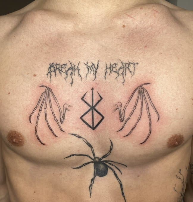 vinnie hacker tattoo