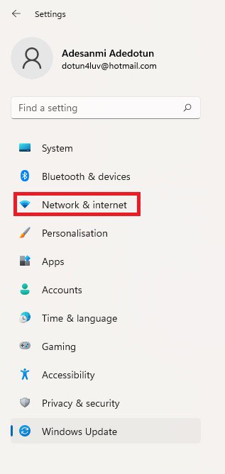 Network & Internet