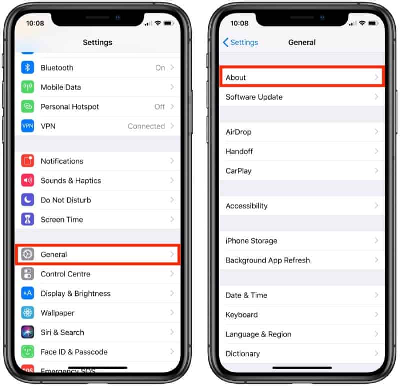 change name of iPhone