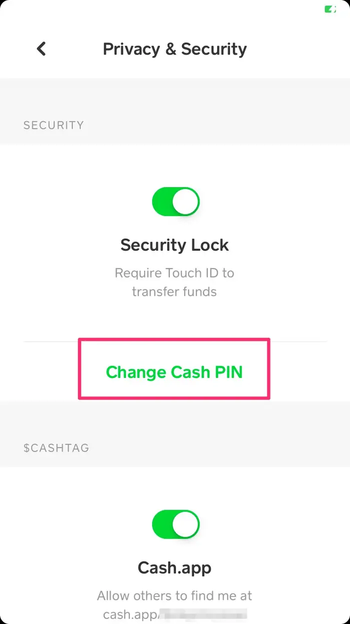 How to Change Cash App Pin