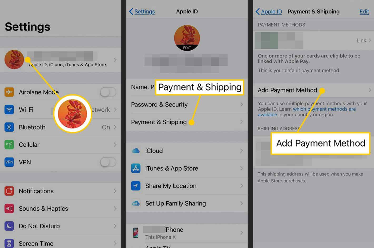 Update Apple ID Account Information