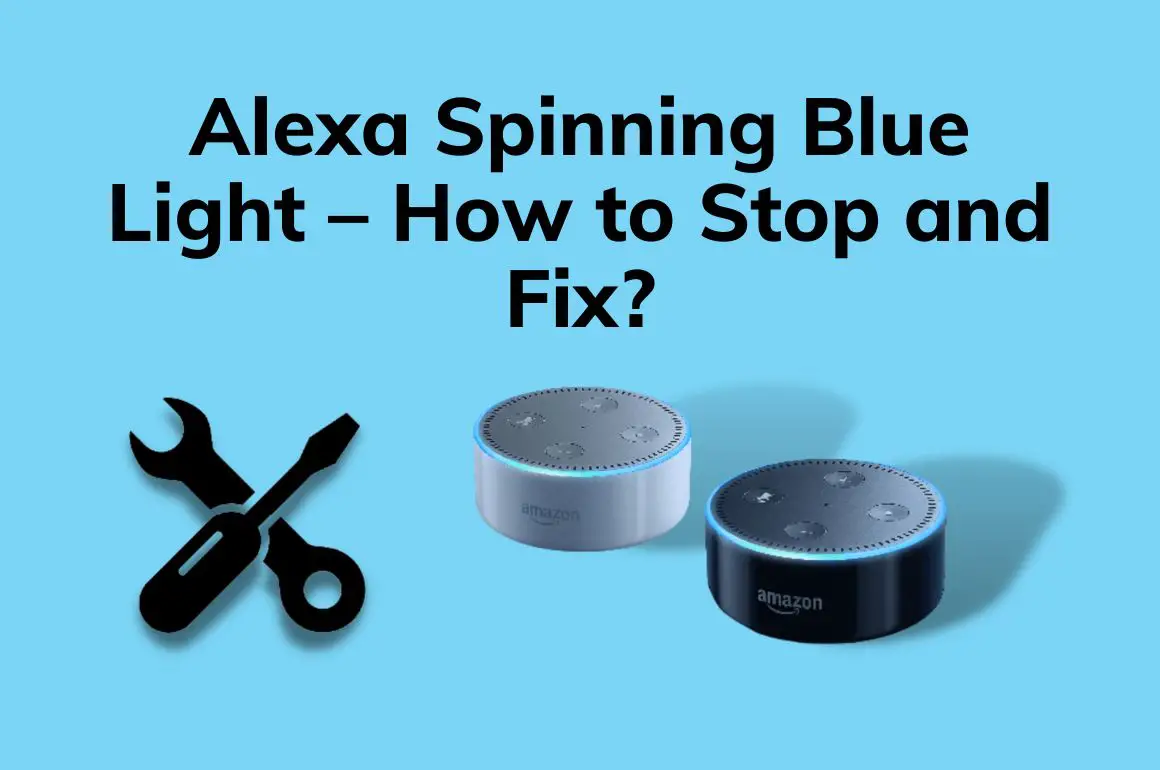 Why Alexa Blue Light is Spinning