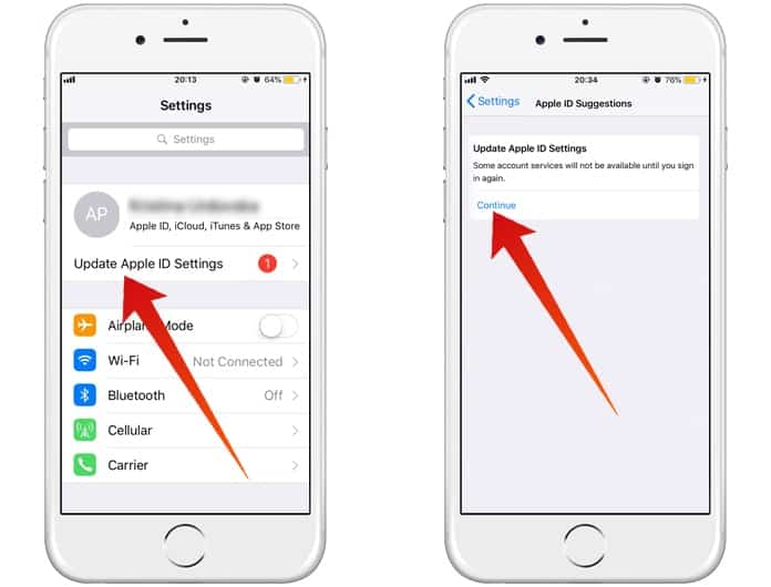 Update Apple ID Account Information