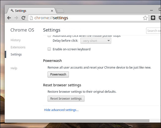 How to Reset a Chromebook