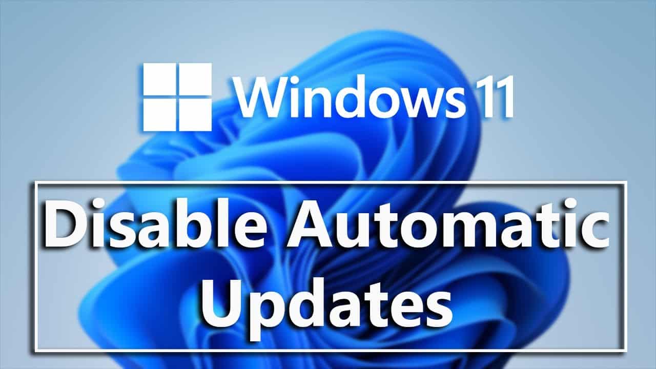 Stop Windows 11 Updates