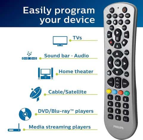 philips universal remote codes