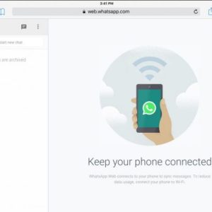 WhatsApp fir iPad